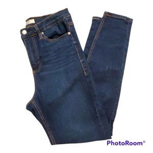 DYNAMITE Kate high rise medium wash skinny jeans